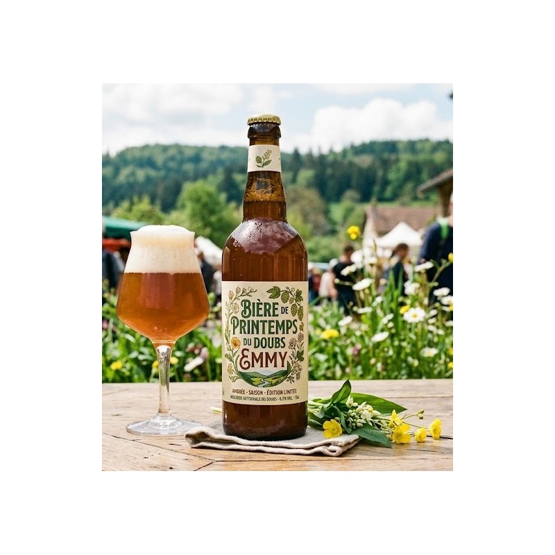 Bière de Printemps du Doubs Emmy 35cl