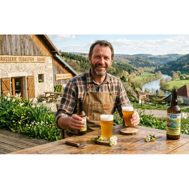 Bière de Printemps du Doubs de Sébastien